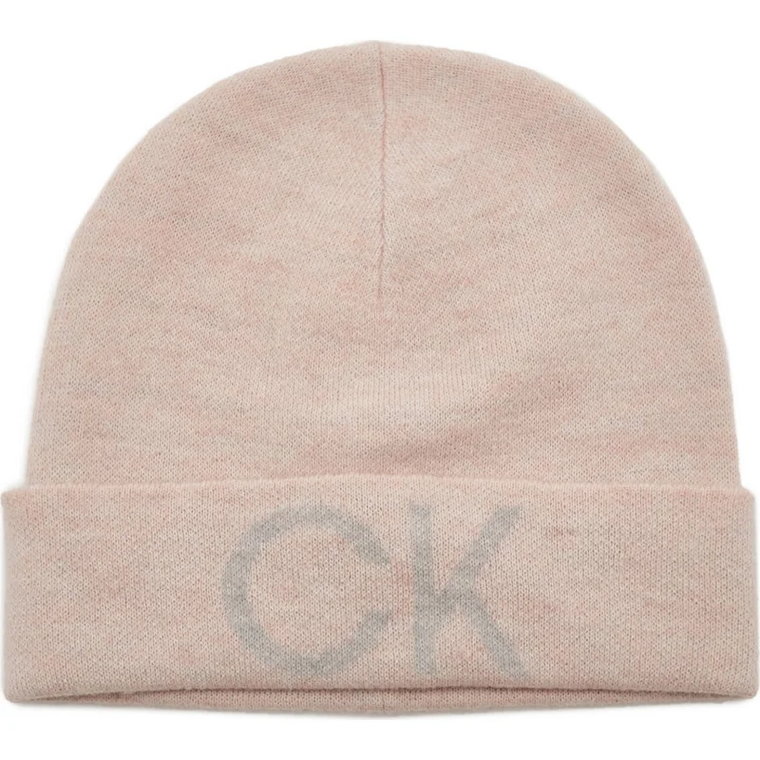 Calvin Klein Wełniana czapka ELEVATED MONOGRAM