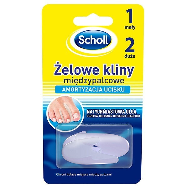 Scholl Gelactiv Kliny międzypalcowe 3 szt.