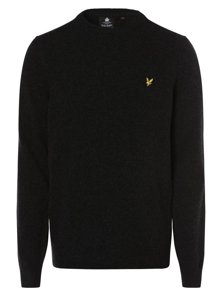 Lyle & Scott - Sweter męski, szary