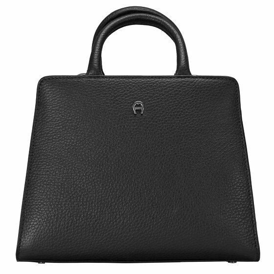 AIGNER Cybill Handbag Leather 24 cm schwarz