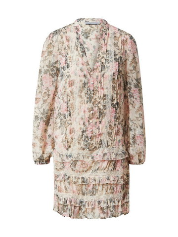 Oasis Sukienka koszulowa  kremowy / opal / kasztanowy / różowy pudrowy / biały