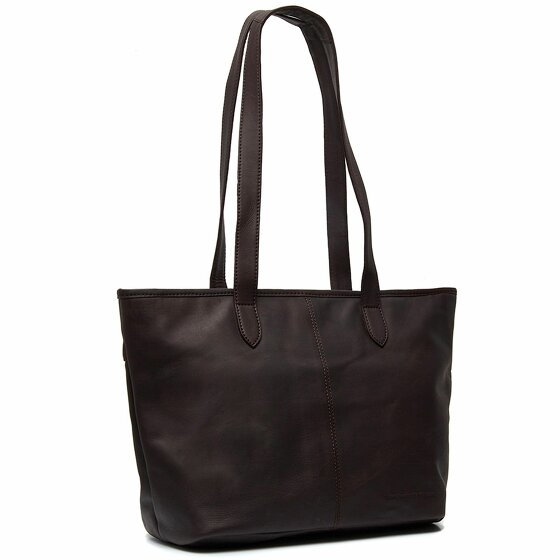 The Chesterfield Brand Monza Shopper Bag Skórzany 33 cm brown