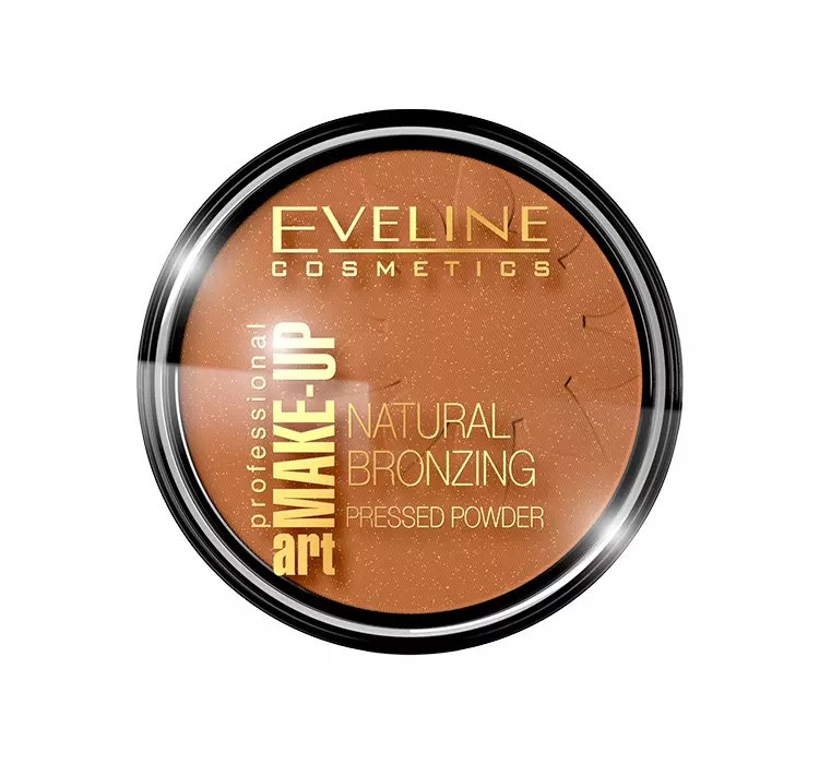 EVELINE PROFESSIONAL ART MAKE-UP NATURAL BRONZING PUDER BRĄZUJĄCY 50 SHINE 14G