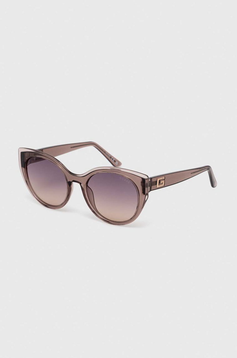 Guess okulary przeciwsłoneczne damskie kolor beżowy GU7909_5359Z