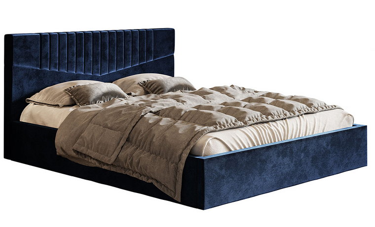 Tapicerowane łóżko 120x200 Landes 4X - 36 kolorów