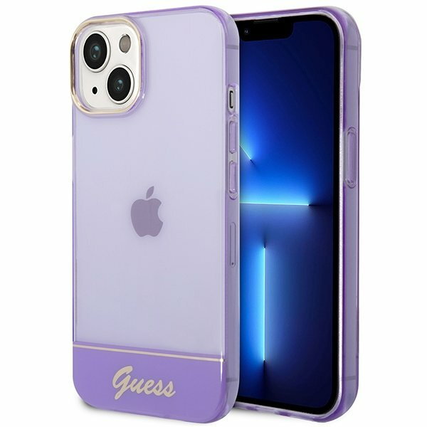 Guess GUHCP14MHGCOU iPhone 14 Plus 6,7" fioletowy/purple hardcase Translucent