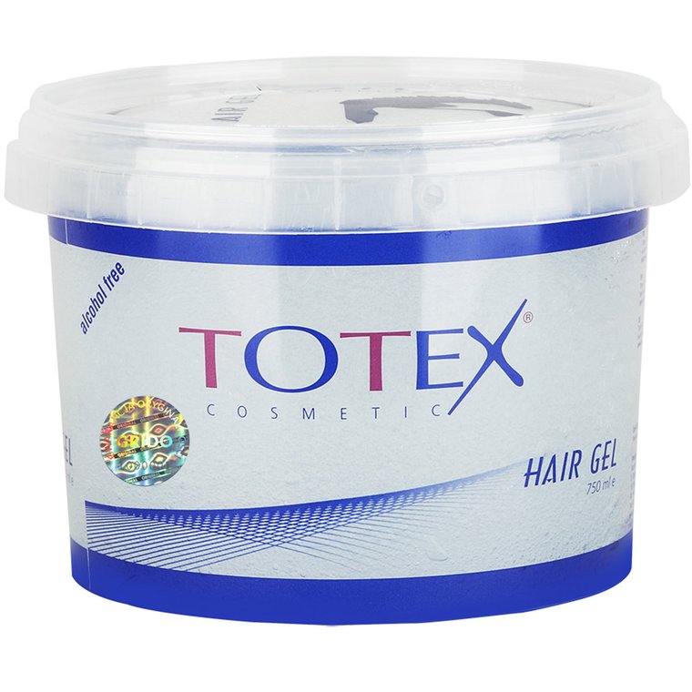 Totex Hair Gel Extra Strong, Extra Mocny Żel Do Stylizacji Fryzur, 750ml