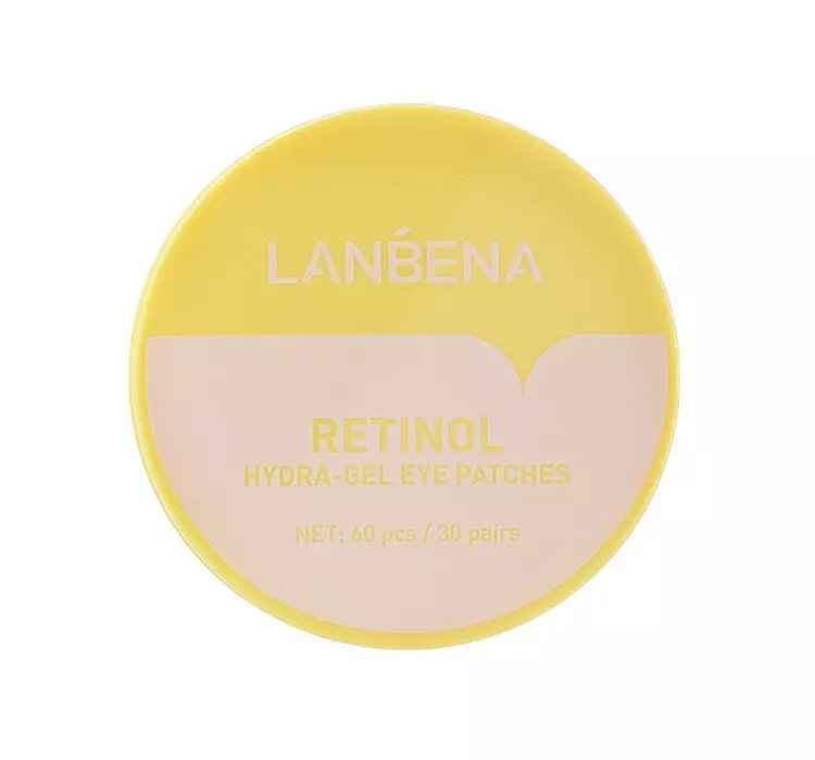 LANBENA HYDRAGEL EYE PATCHES HYDROŻELOWE PŁATKI POD OCZY RETINOL 60SZT