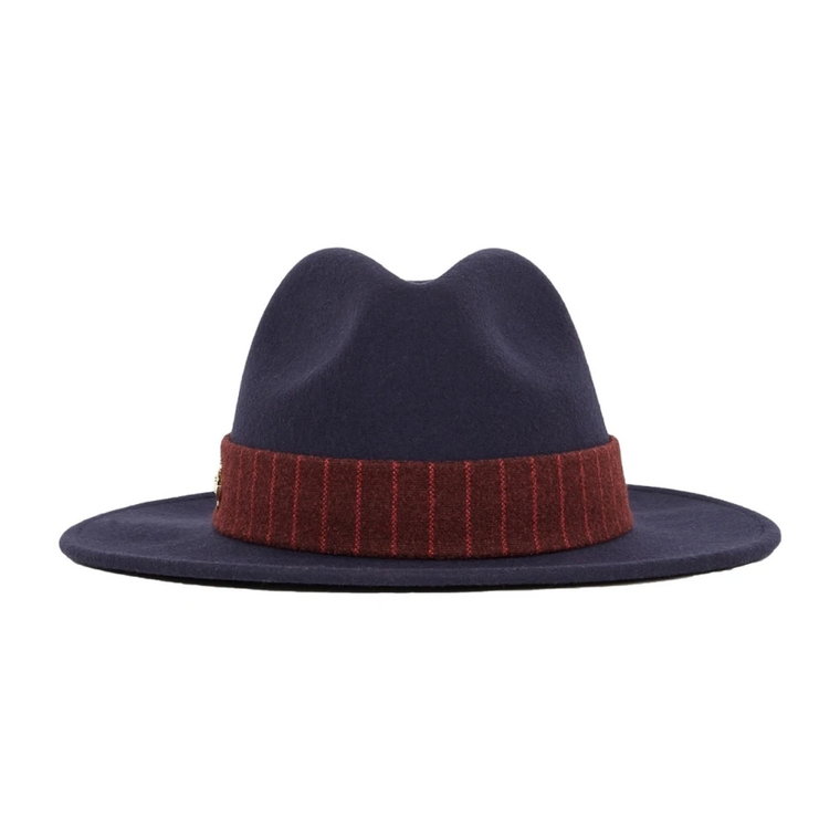 Podwyższony kapelusz Fedora Tommy Hilfiger