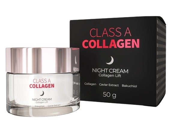Noble Health Class A Collagen Krem Liftingujący na Noc z Kolagenem 50 g