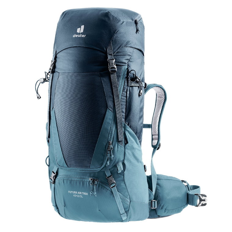 Damski plecak trekkingowy Deuter Futura Air Trek 45+10 SL marine-lake - ONE SIZE