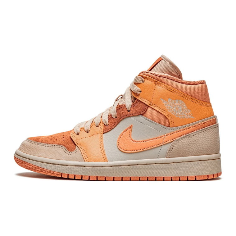 Mid Apricot Orange Sneakers Jordan