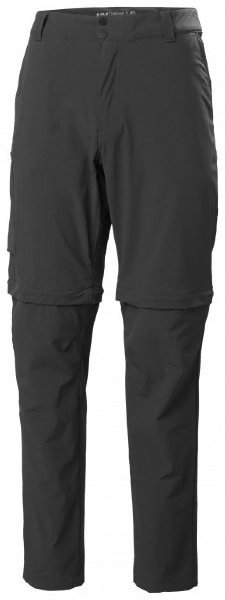 Męskie spodnie trekkingowe Helly Hansen Brono Softshell Zip Off Pant - czarny