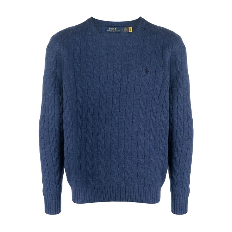Niebieskie Swetry Polo Ralph Lauren