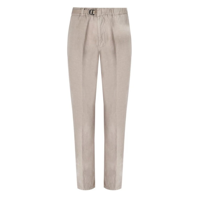 Slim-fit Trousers White Sand