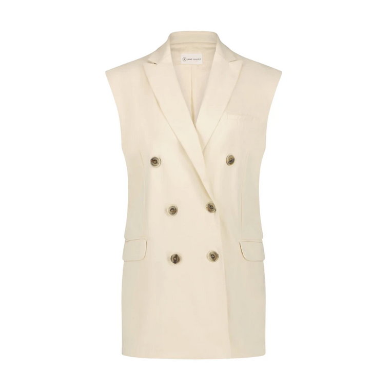 Kea Technical Jersey Blazer | Off White Jane Lushka