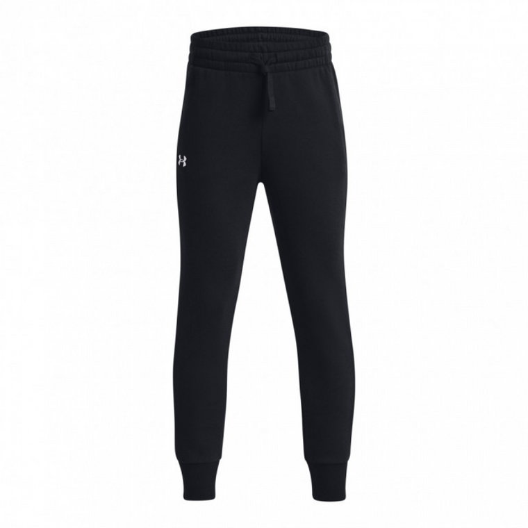 Dziewczęce spodnie dresowe Under Armour UA Rival Fleece Joggers - czarne