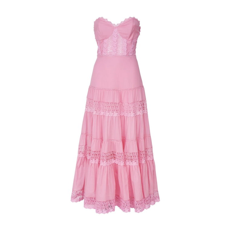 Różowe Sukienki Letnie Charo Ruiz Ibiza