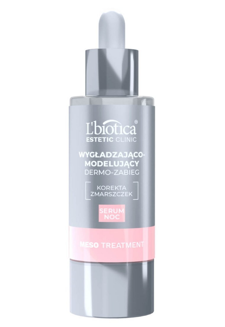 L'biotica Estetic Clinic Meso Treatment Wygładzająco-Modelujący Dermo-Zabieg Serum na noc