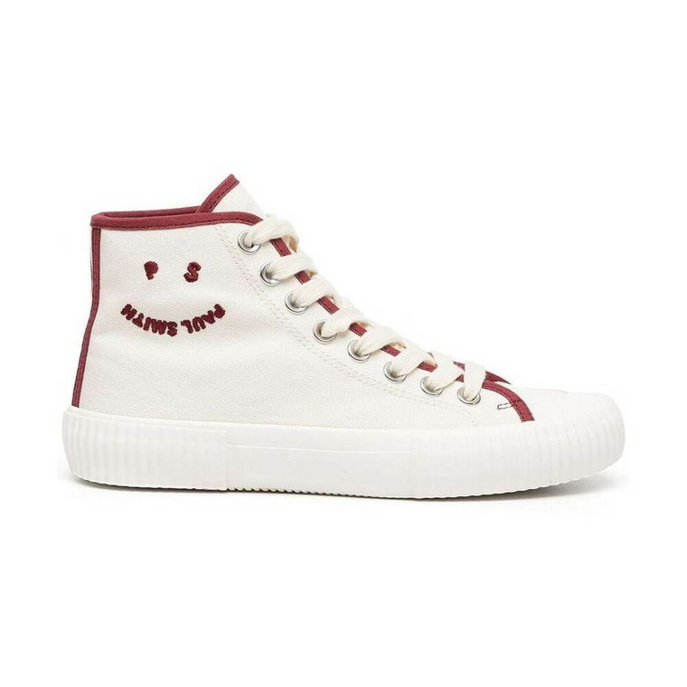 Off White High-Top Sneakers Paul Smith