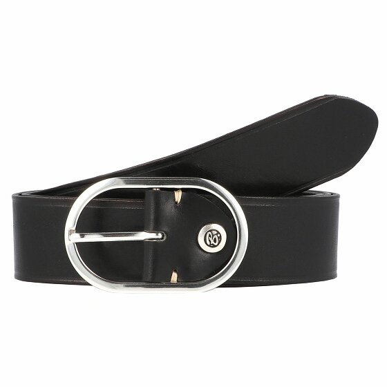 b.belt Lorena Belt Leather black 100 cm