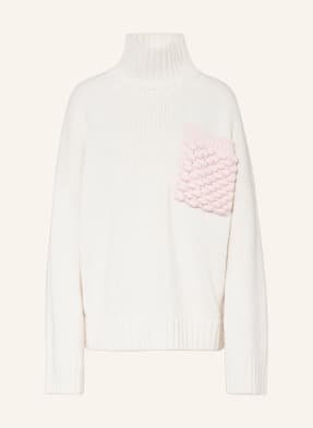 Jw Anderson Sweter Z Dodatkiem Alpaki weiss