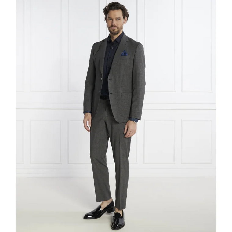 BOSS BLACK Wełniany garnitur P-Huge | Slim Fit