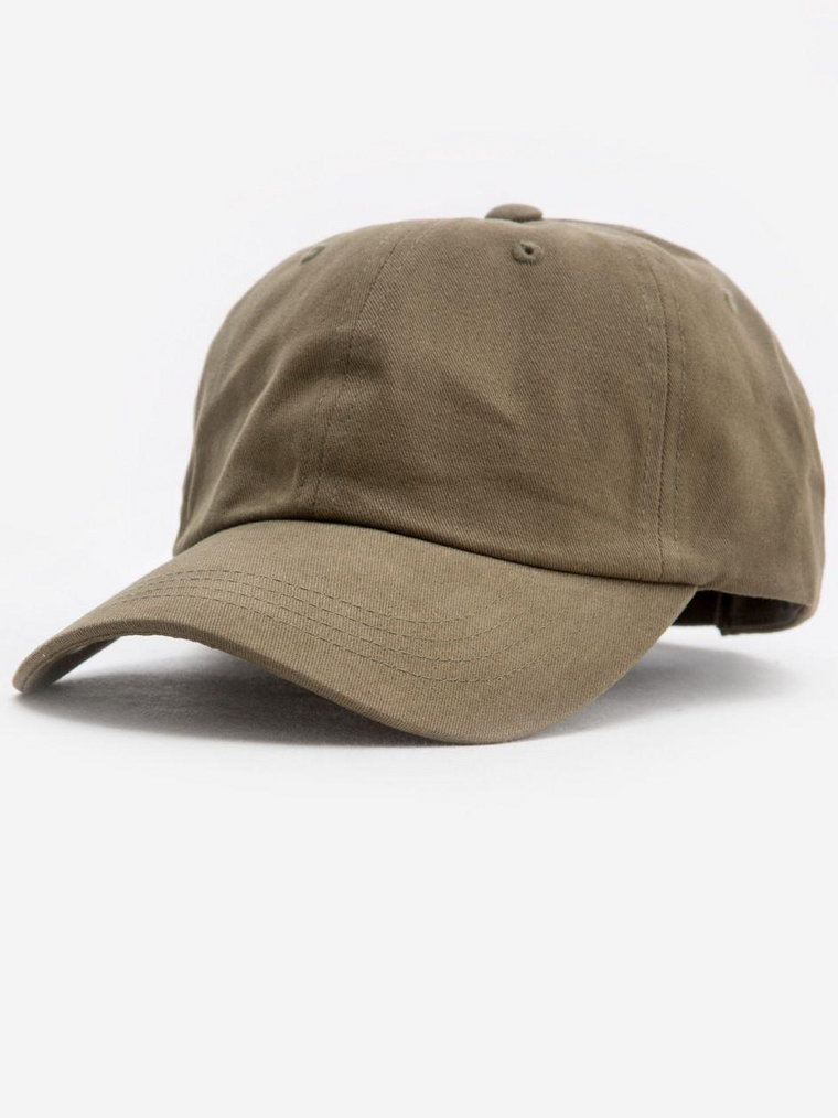 Peached Cotton Twill Dad Cap Loden