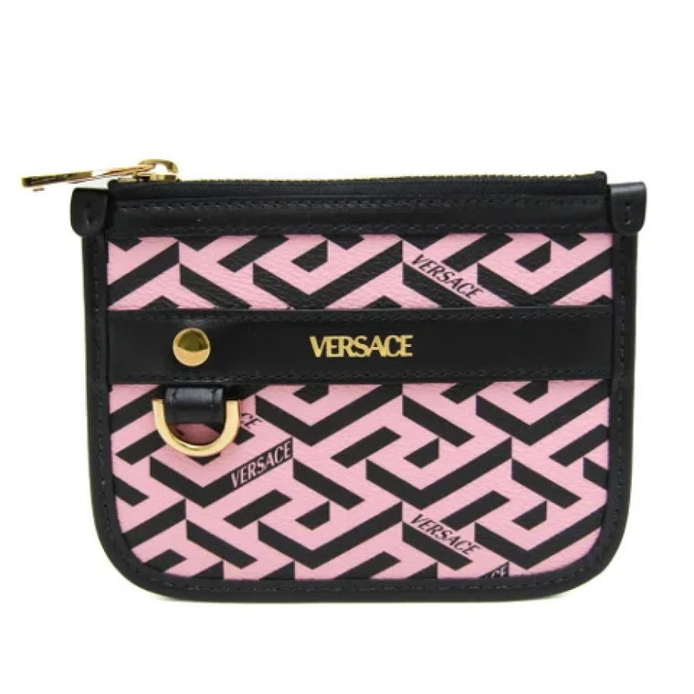 Pre-owned Plastic pouches Versace Pre-owned