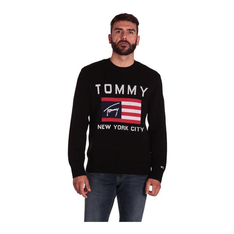 Sweter z okrągłym dekoltem Tommy Hilfiger