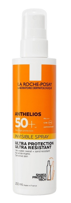 La Roche-Posay Anthelios - niewidoczny spray SPF50+ 200ml