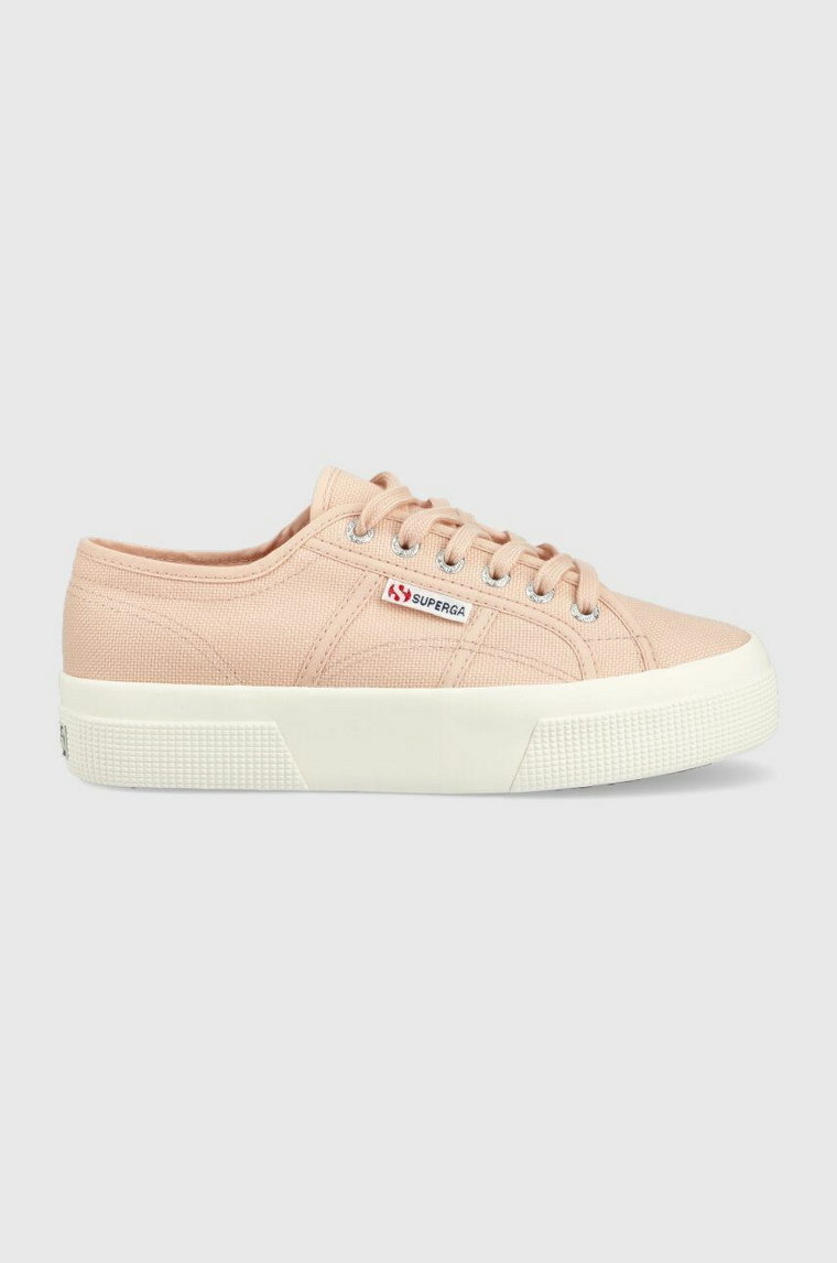 Superga tenisówki 2740 PLATFORM damskie kolor różowy S21384W