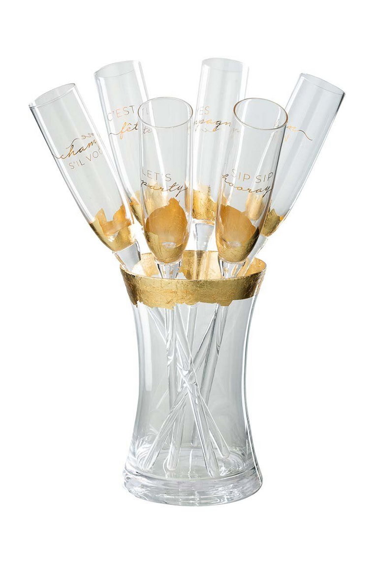 J-Line zestaw kieliszków do szampana Champ 6-pack