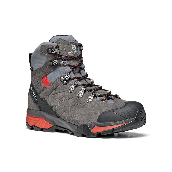 Damskie buty górskie Scarpa ZG TREK GTX WOMAN titanium/red ibiscus - 37