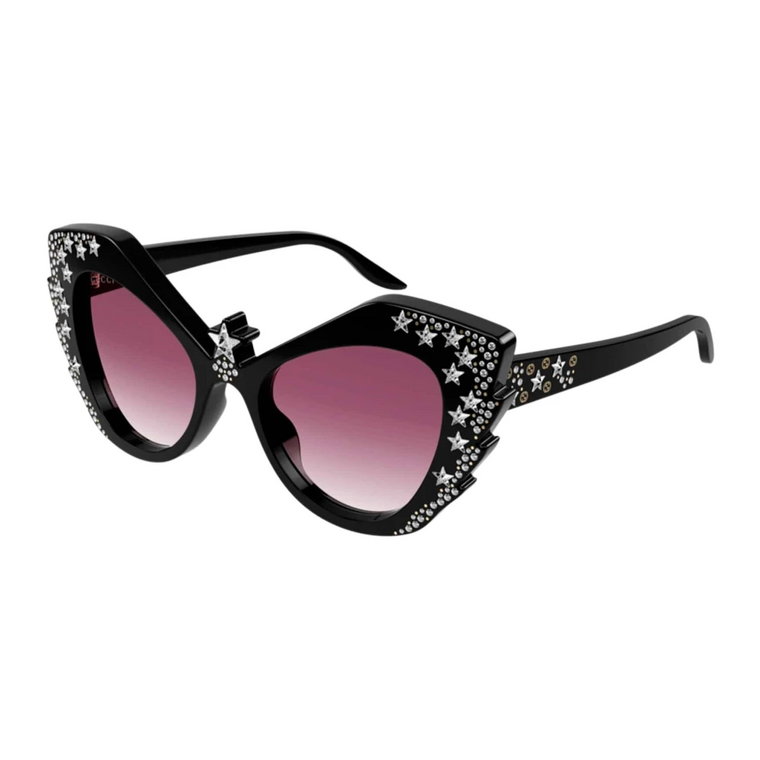 Swarovski Cat-Eye Oversized Okulary przeciwsłoneczne Gucci