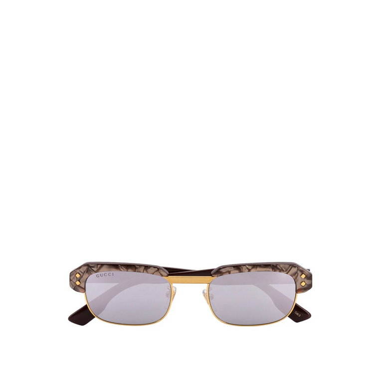 Brązowe Okulary Przeciwsłoneczne Ss23 Gucci