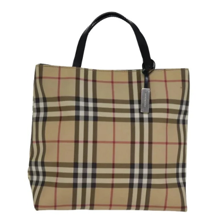 Pre-owned Canvas handbags Burberry Vintage