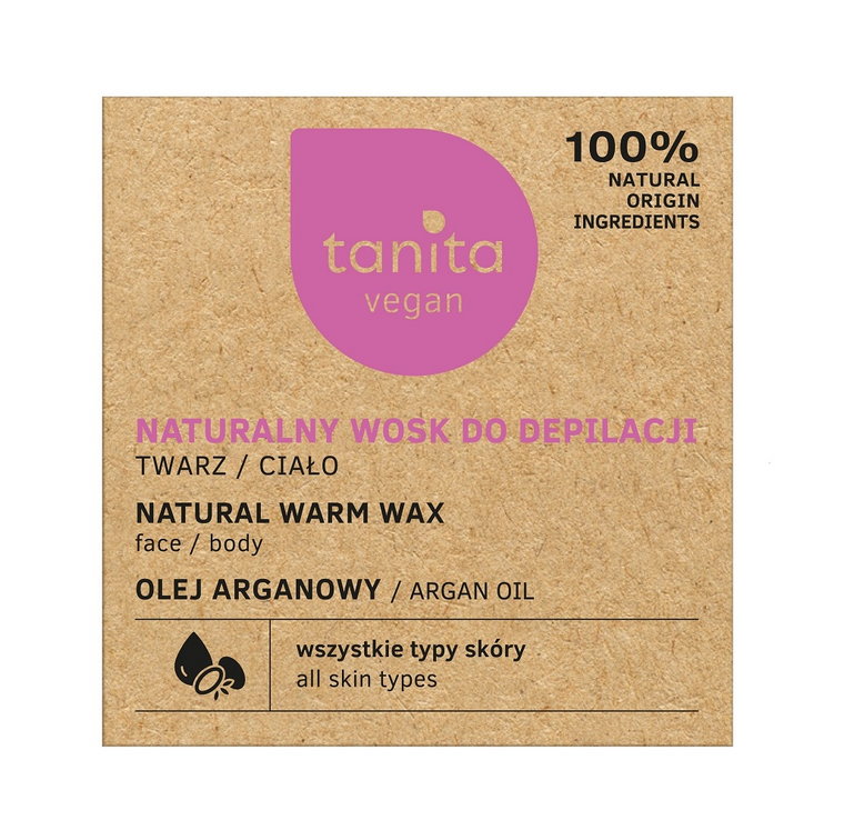Tanita Vege - Naturalny wosk do depilacji ciała 250ml