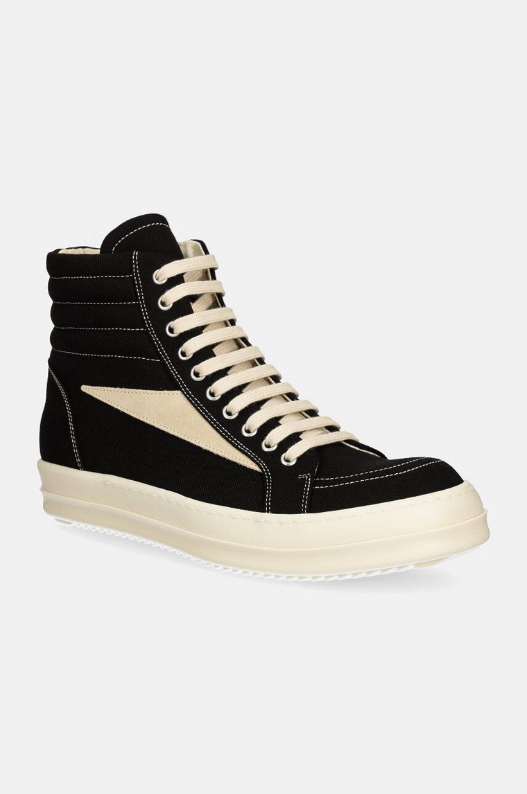 Rick Owens trampki Vintage High Sneaks męskie kolor czarny DU02D2810.DOLVS