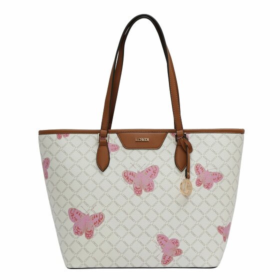 L.Credi Filiberta Shopper Bag 32 cm weiss multi