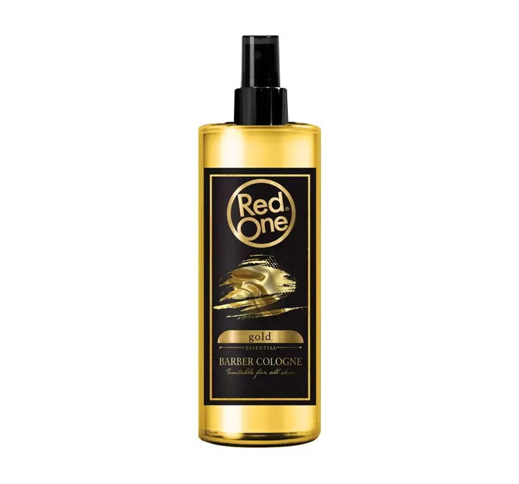 RED ONE BARBER COLOGNE GOLD WODA KOLOŃSKA PO GOLENIU 400ML