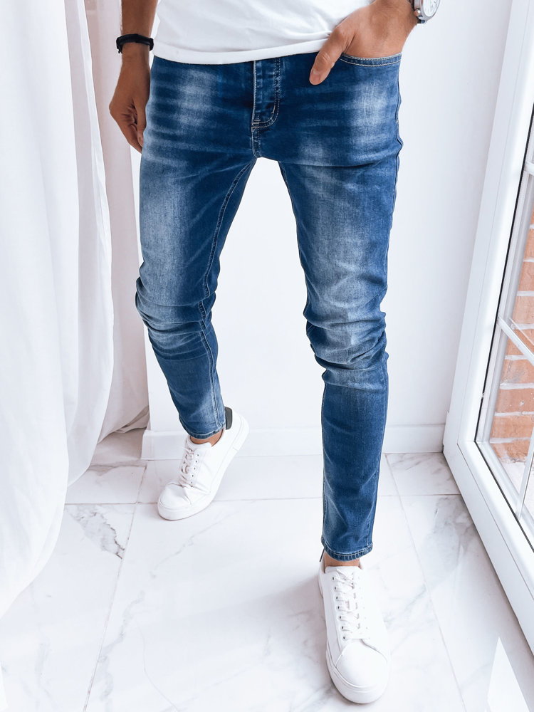 Spodnie męskie jeansowe jasnoniebieskie Dstreet UX3991