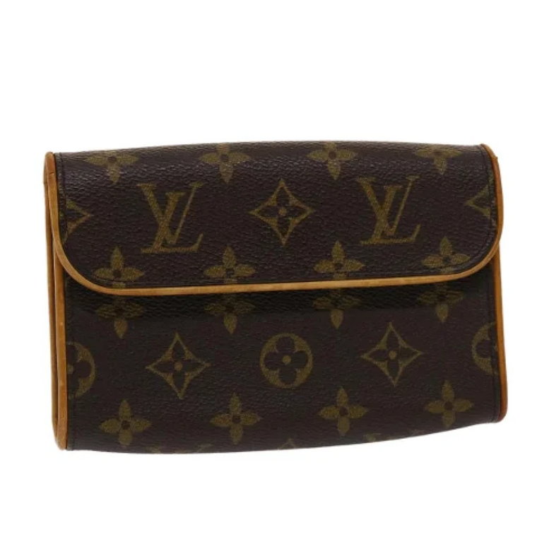 Pre-owned Canvas clutches Louis Vuitton Vintage