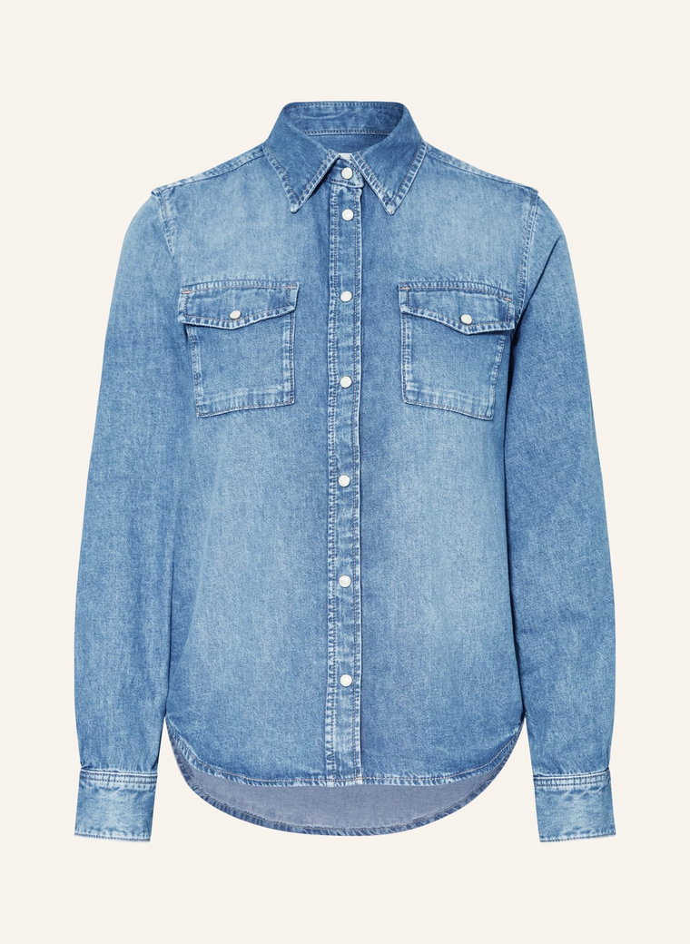 Gant Bluzka Jeansowa blau