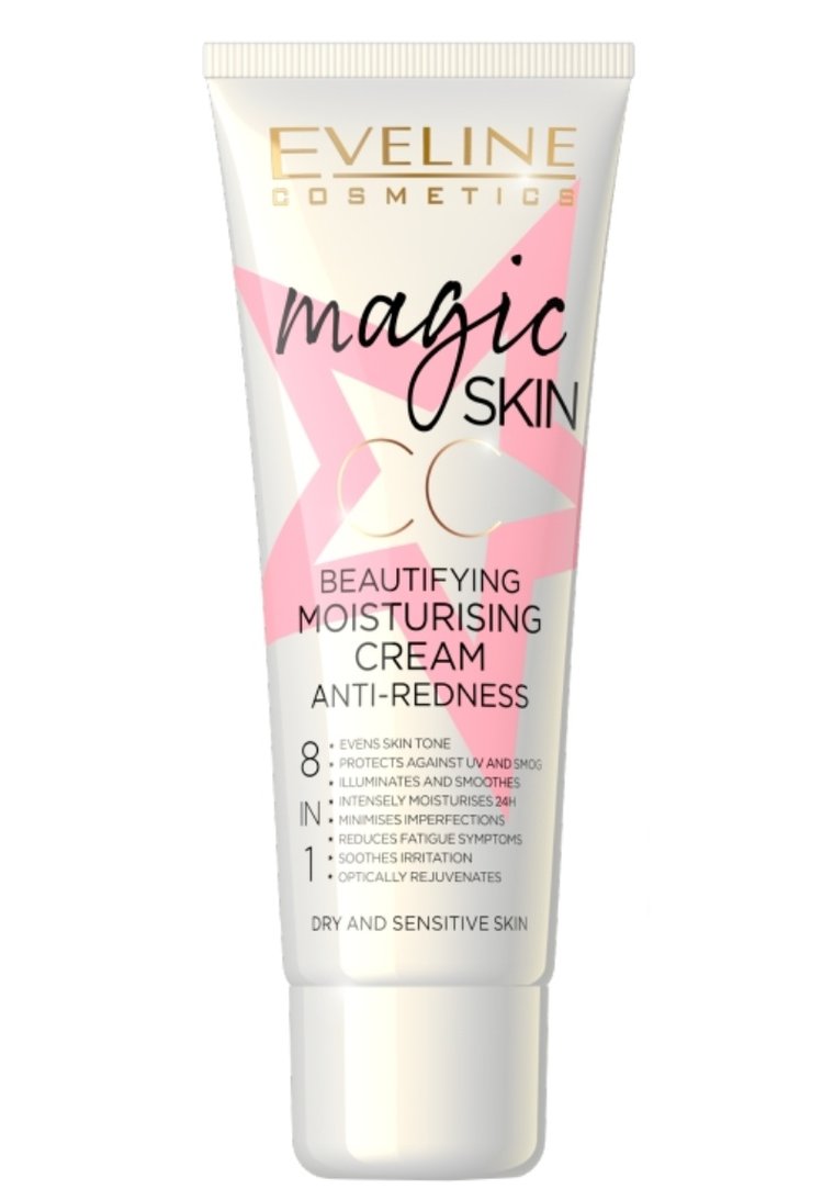 Eveline Magic Skin CC Krem nawilżający upiększający 8w1