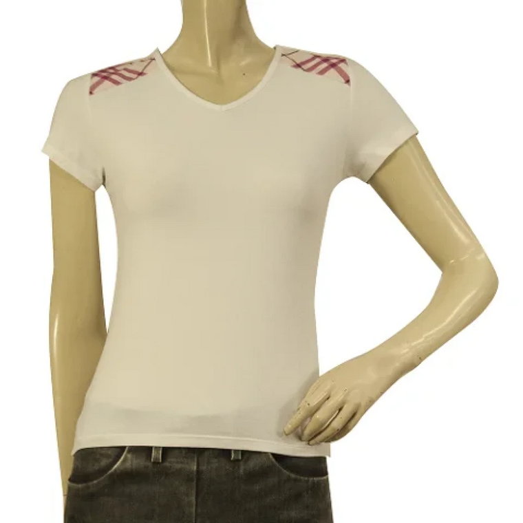 Pre-owned Cotton tops Burberry Vintage