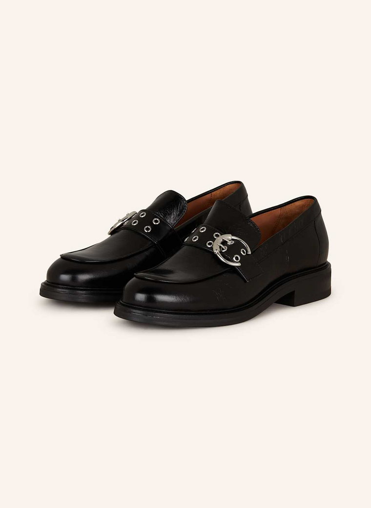 Billi Bi Loafersy schwarz