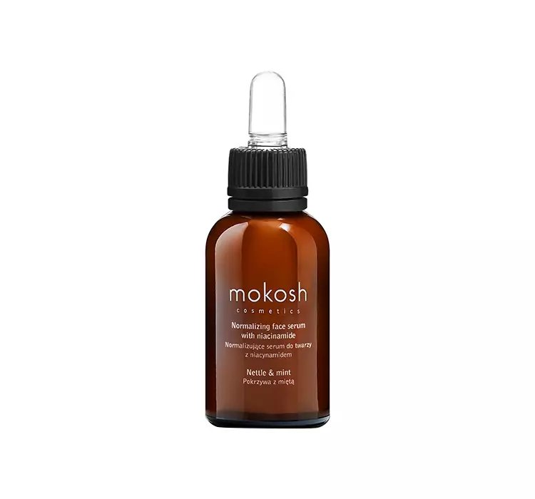 MOKOSH COSMETICS NORMALIZUJĄCE SERUM Z NIACYNAMIDEM POKRZYWA Z MIĘTĄ 30ML