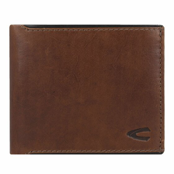 camel active Cruise Portfel Ochrona RFID Skórzany 12.5 cm brown