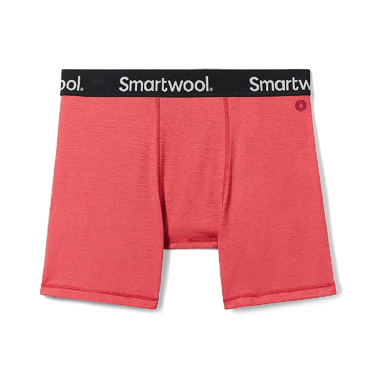 Bokserki męskie Smartwool Boxer Brief earth red - M